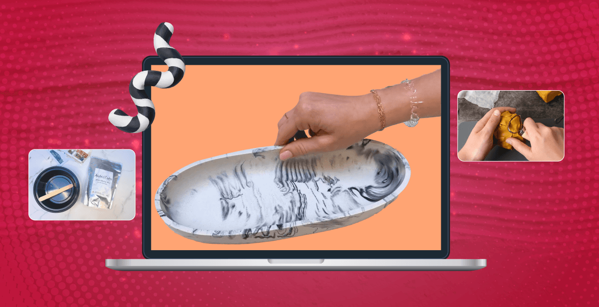 Virtual Marbled Clay Craft – Let’s Get Clay-tive