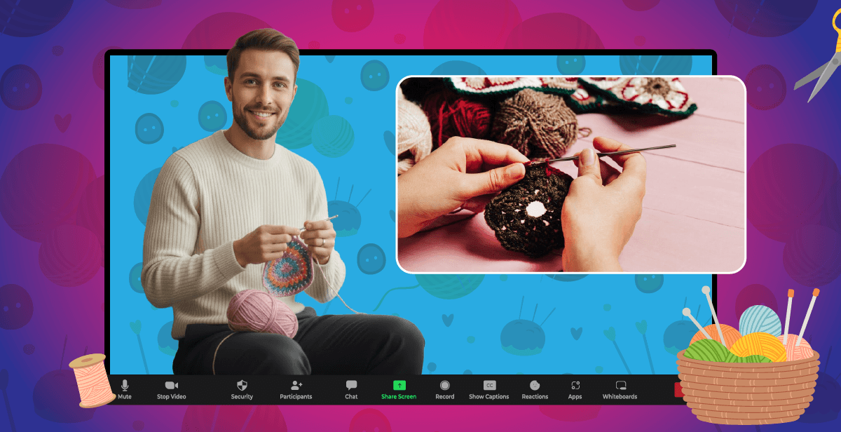 Virtual Crochet Making – Stayin’ in the Loop!