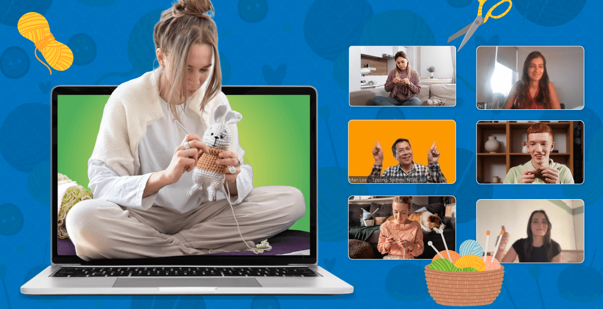 Virtual Crochet Making – Stayin’ in the Loop!
