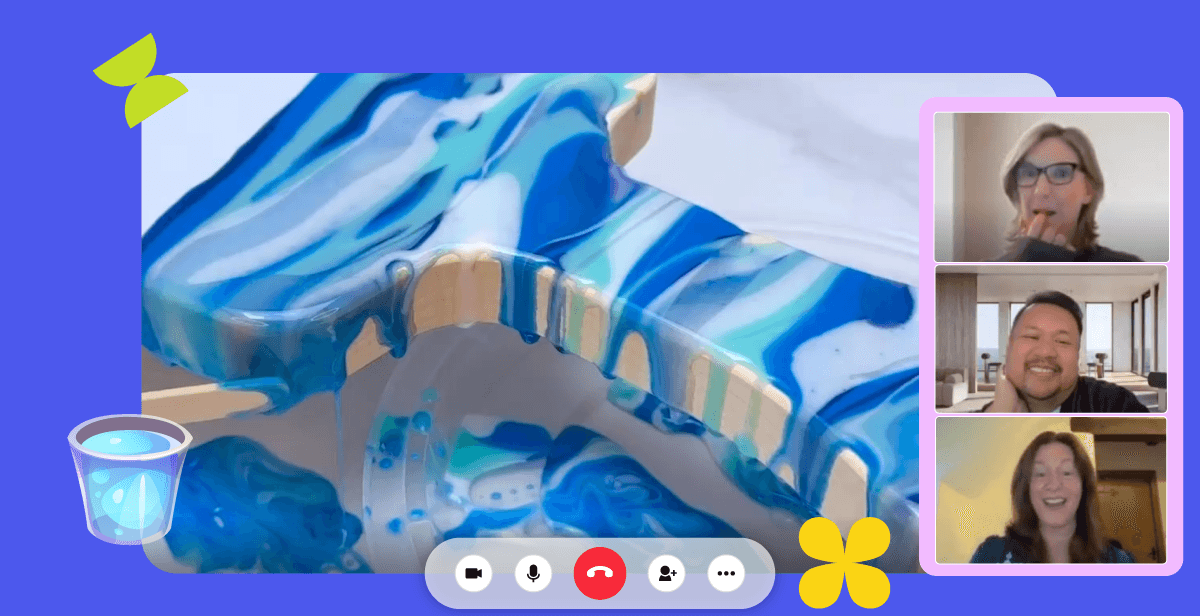 Virtual Marbled Resin Board Making