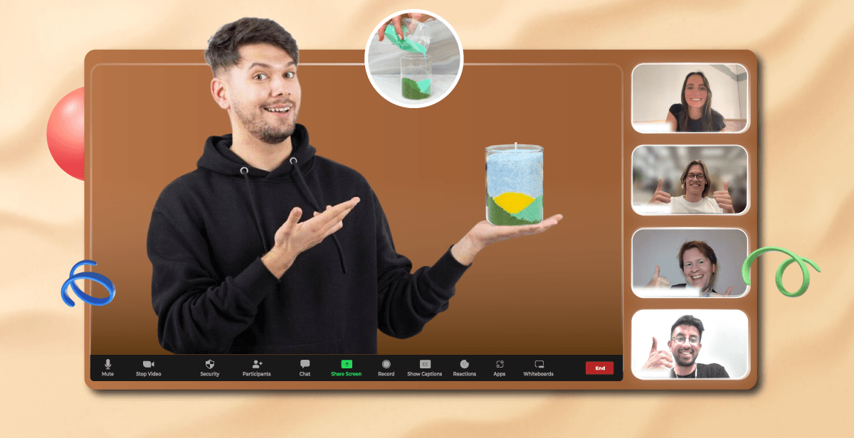 Virtual Sand Art Candle Making