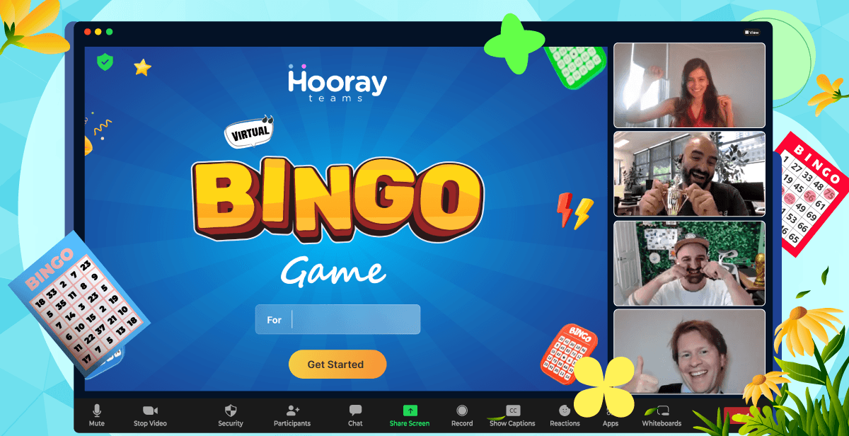 Virtual Spring Bingo