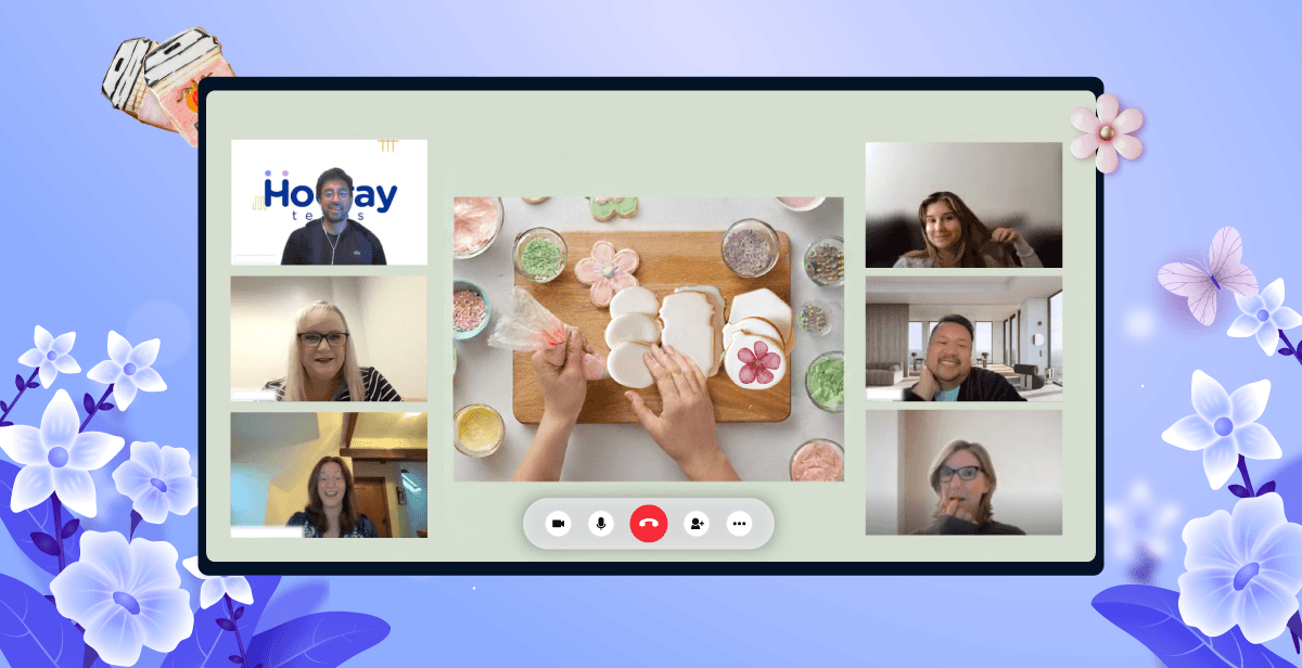 Virtual Spring Cookie Decorating