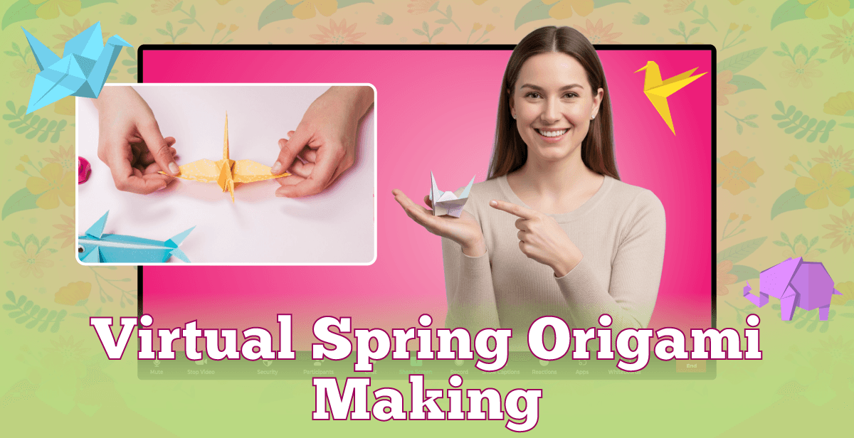 Virtual Spring Origami Making
