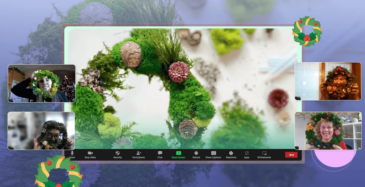 Virtual Spring Wreath Making