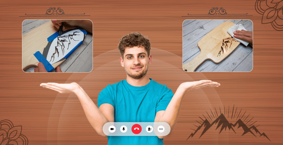 Virtual Wood Burned Cutting Board Class