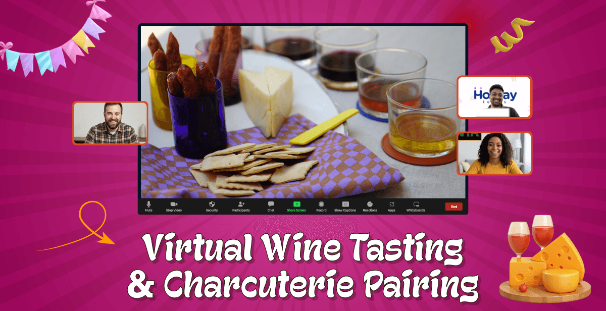 Virtual Wine Tasting & Charcuterie Pairing