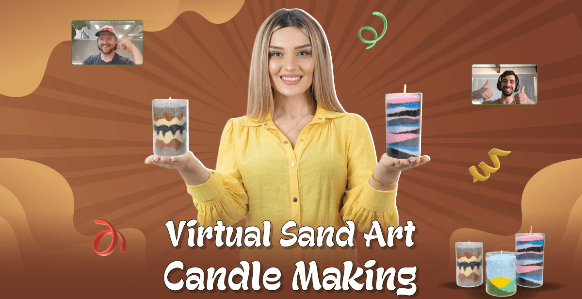 Virtual Sand Art Candle Making