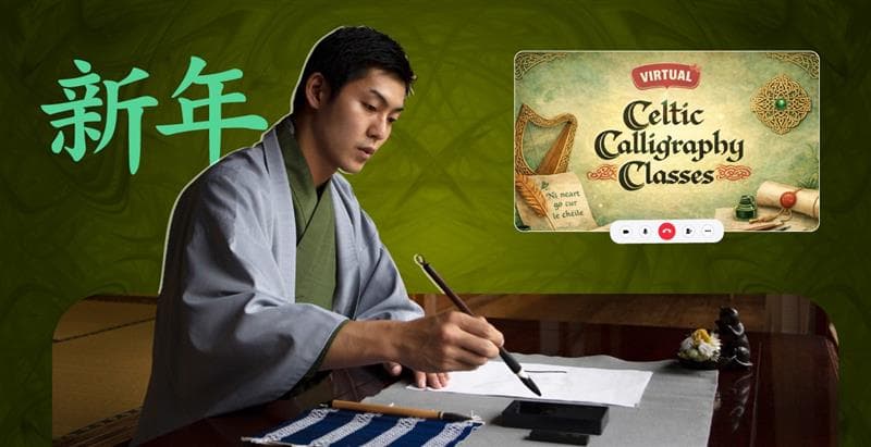 Virtual Celtic Calligraphy – Write Your Own Legend!