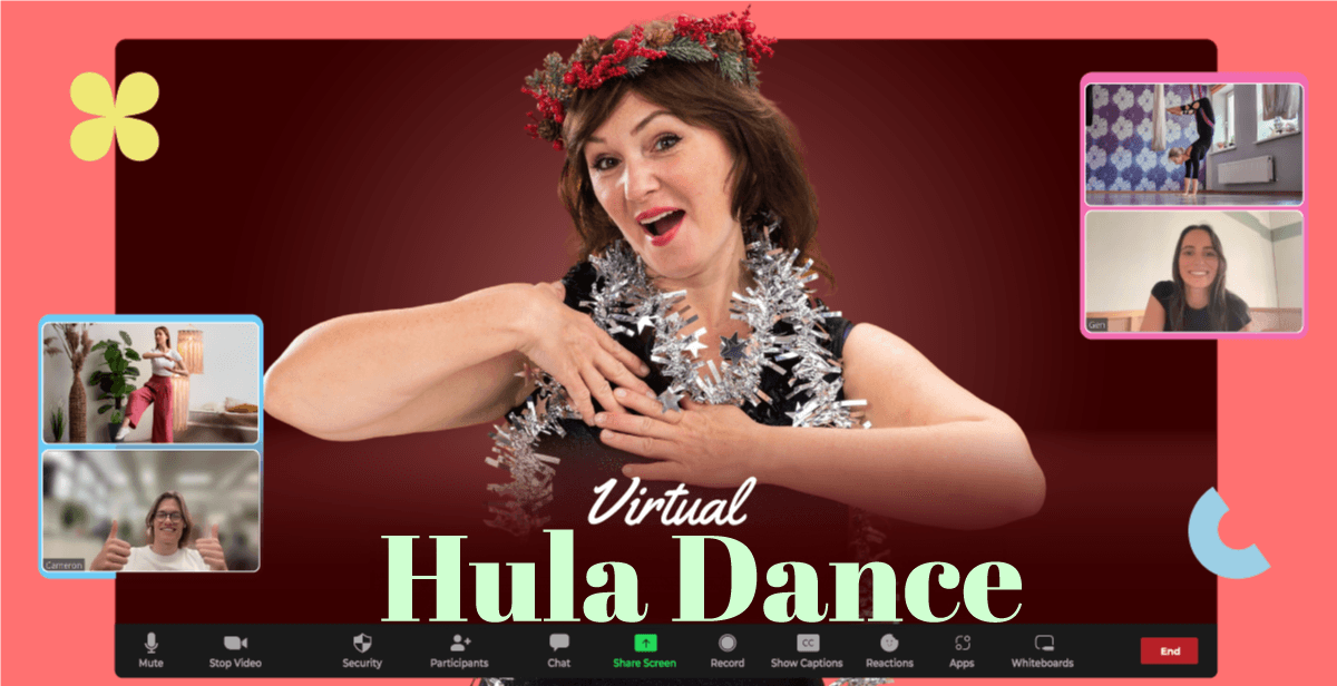 Virtual Hula Dance – Say Aloha!
