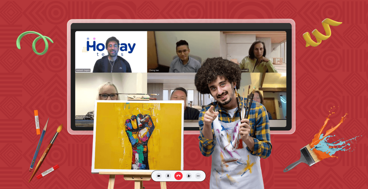 Virtual Juneteenth Painting