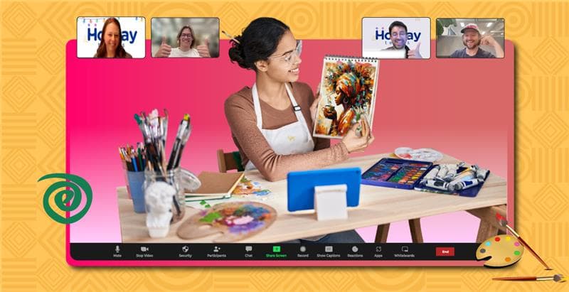Virtual Juneteenth Painting