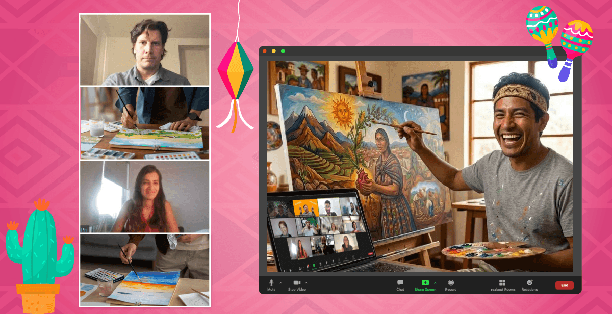 Virtual Latin American Painting – Let’s FiestART!