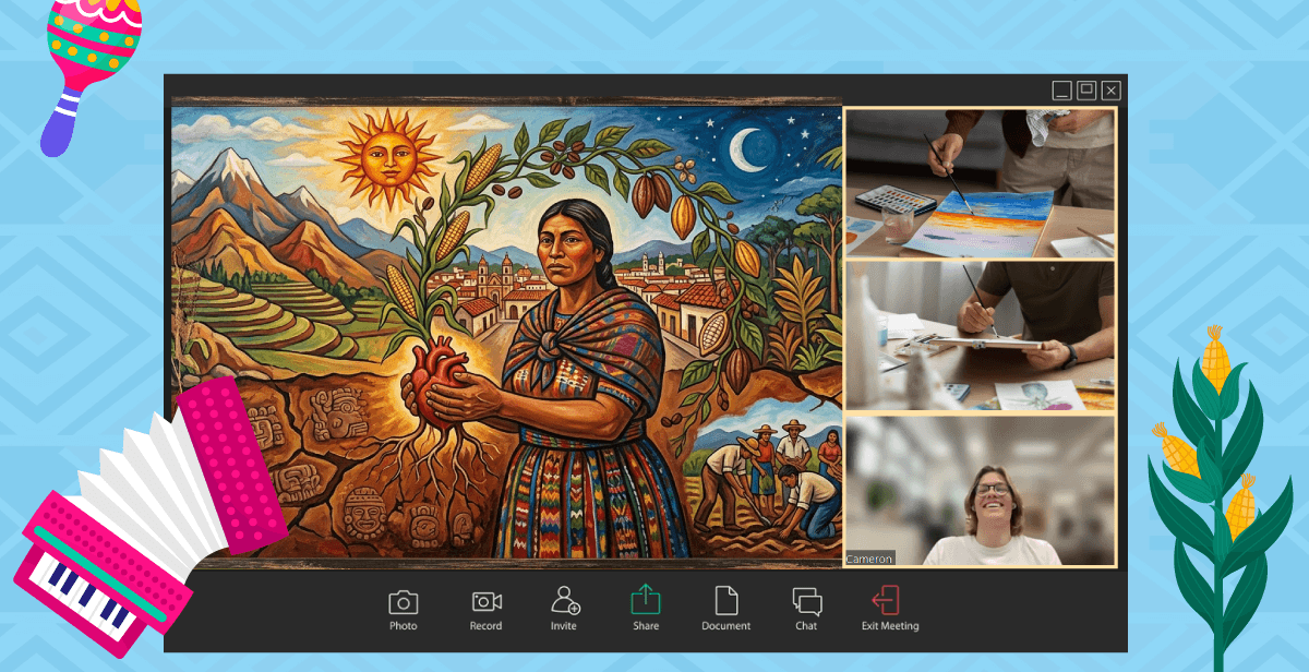 Virtual Latin American Painting – Let’s FiestART!