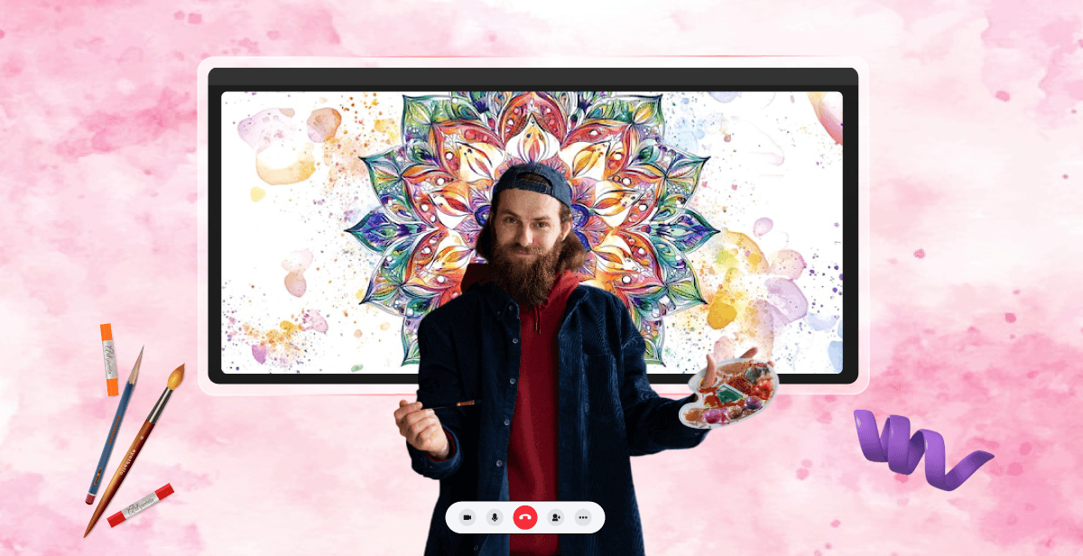 Virtual Mandala Painting Class