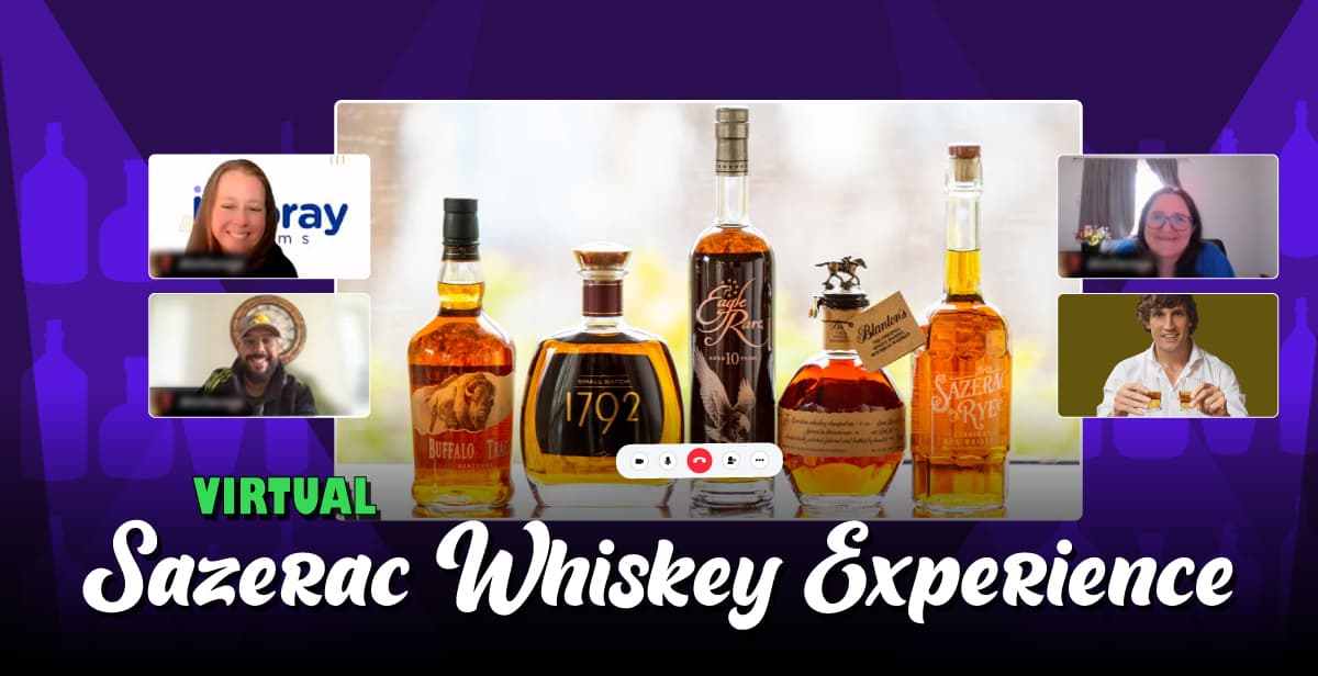 Virtual Sazerac Whiskey Experience