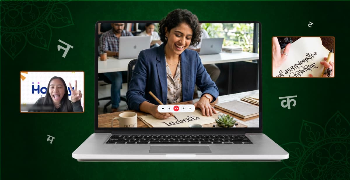 BYO Virtual Sanskrit Calligraphy Class