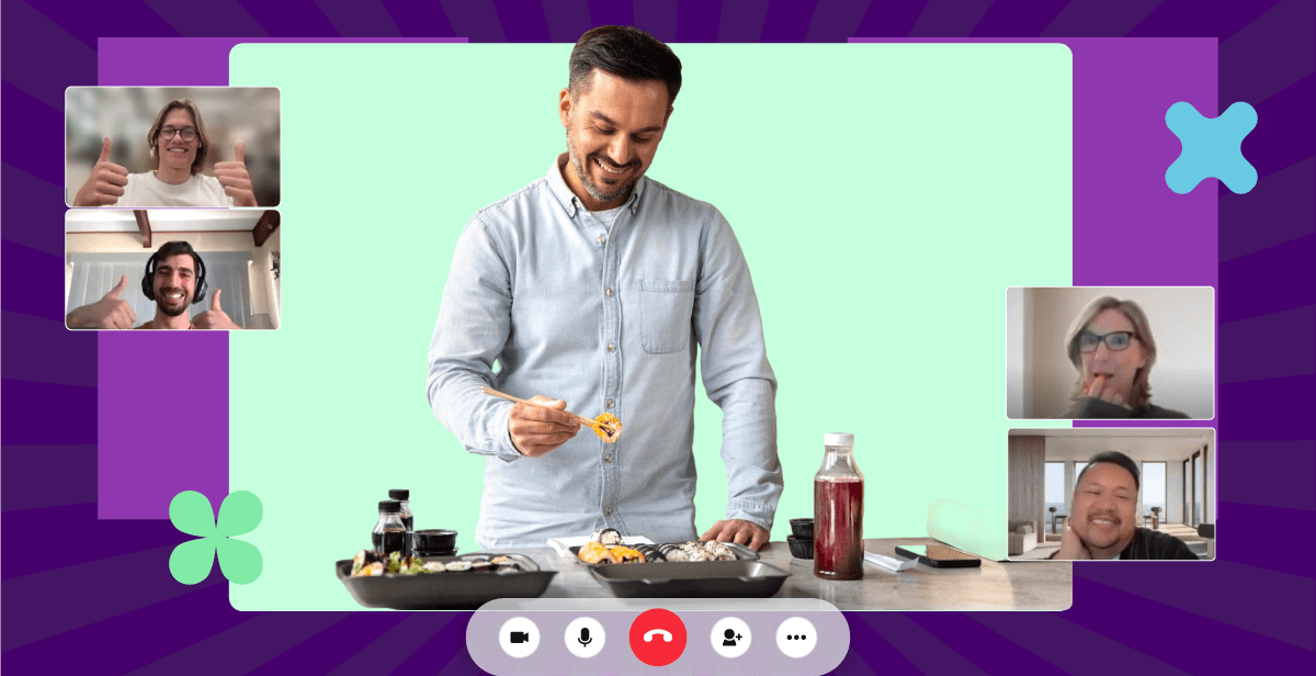 Virtual Bubbles and Brunch Experience