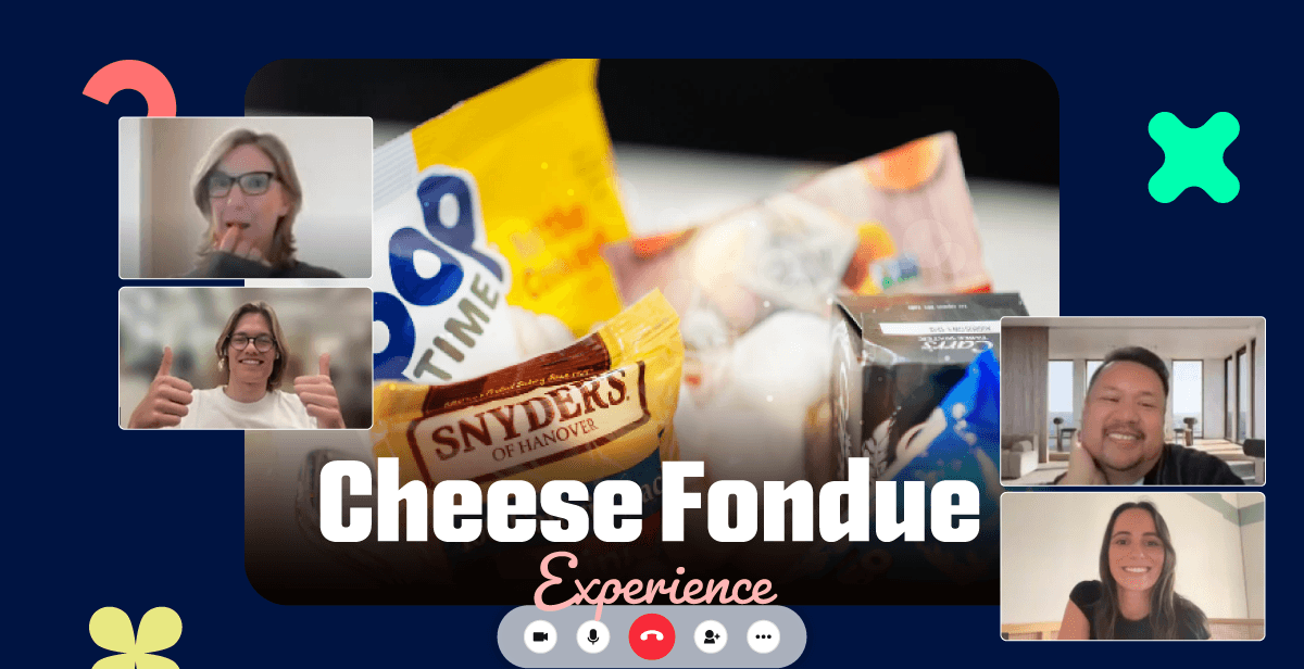Virtual Cheese Fondue Experience