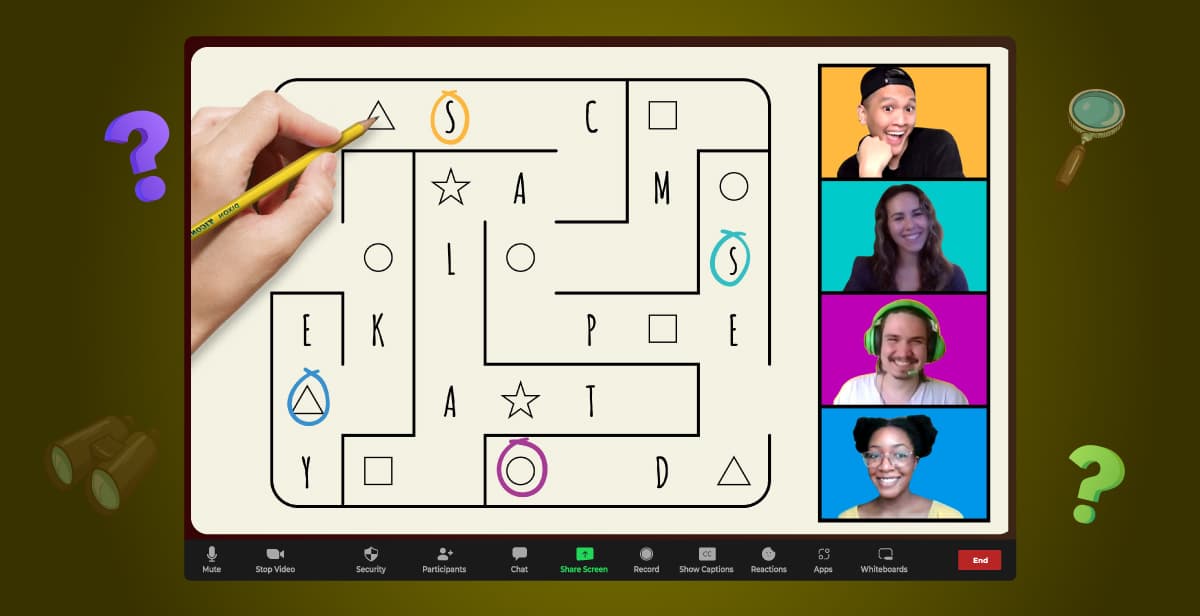 Virtual Whodunnit Murder Mystery Escape Room