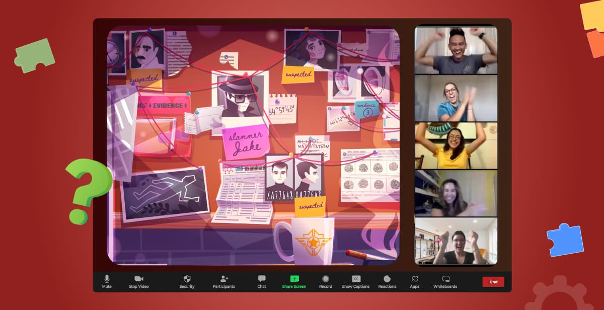 Virtual Whodunnit Murder Mystery Escape Room