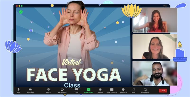 Virtual Face Yoga Class