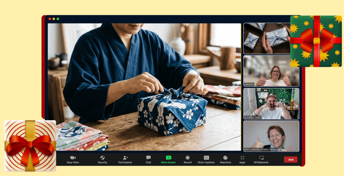 Virtual Furoshiki Gift Wrapping Class