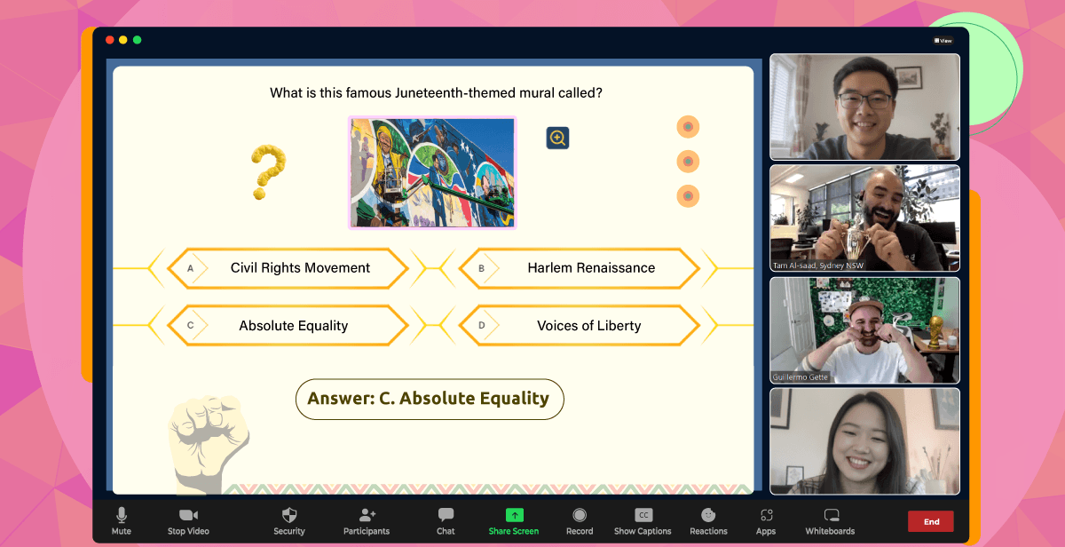 Virtual Juneteenth – Guess the Picture