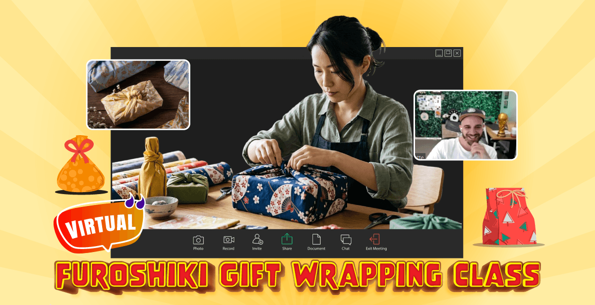 Virtual Furoshiki Gift Wrapping Class