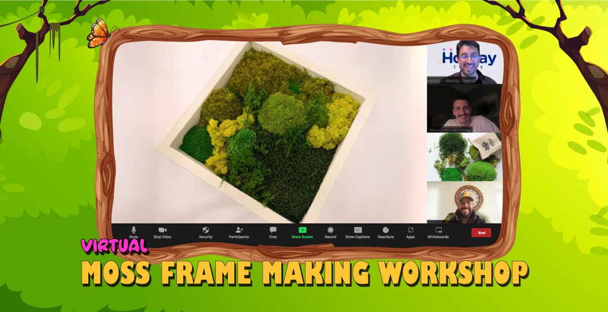 Virtual Moss Frame Making Workshop