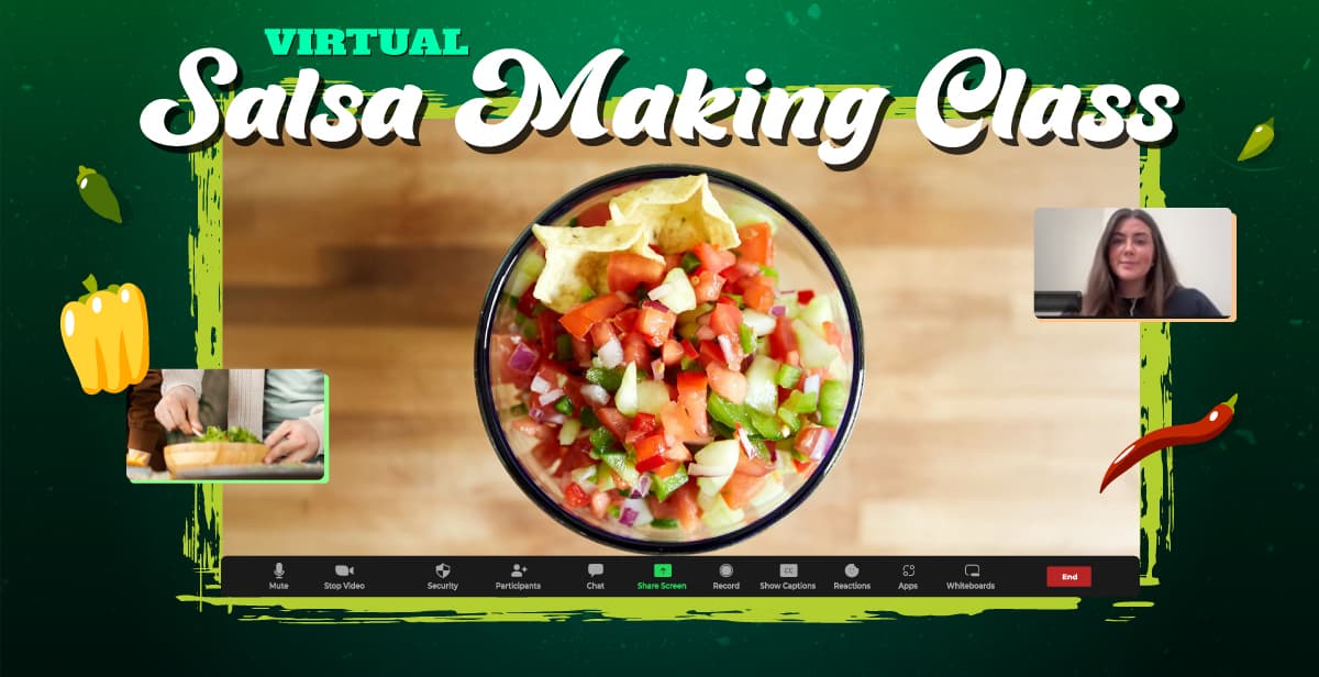 Virtual Salsa Making Class