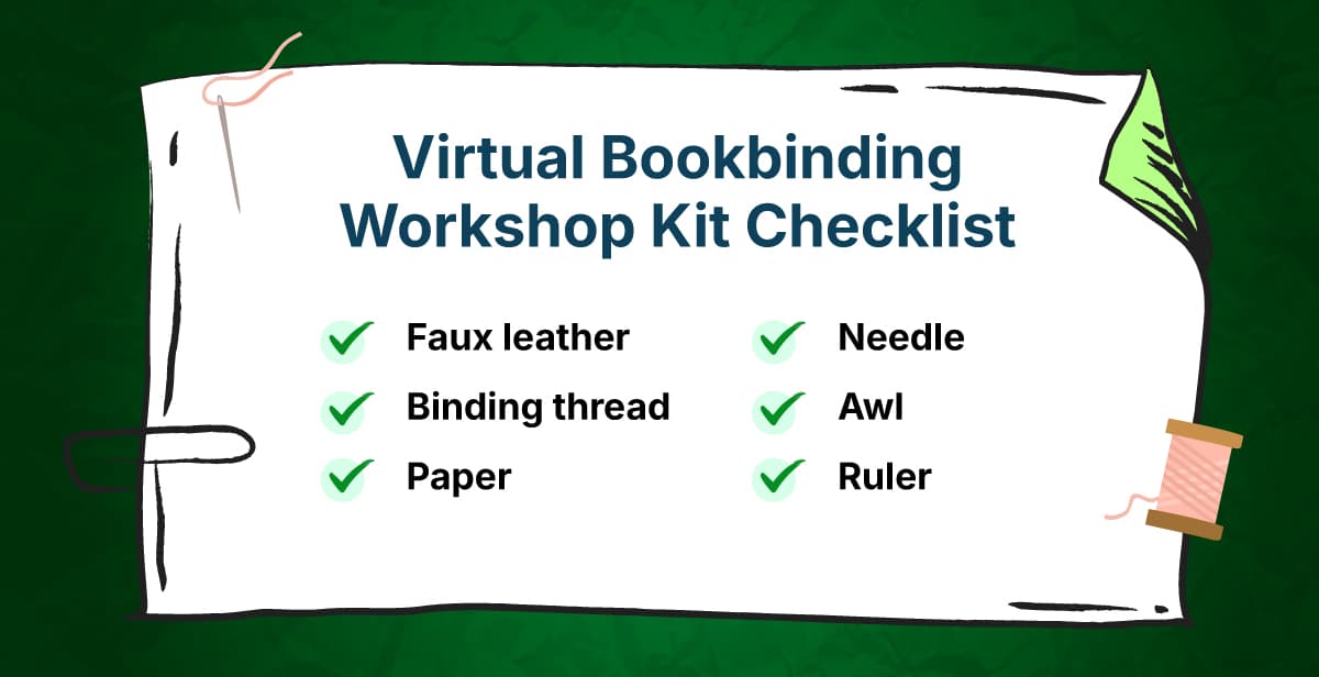 Virtual Bookbinding Workshop