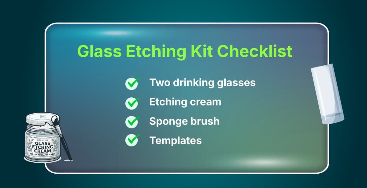 Virtual Glass Etching Workshop