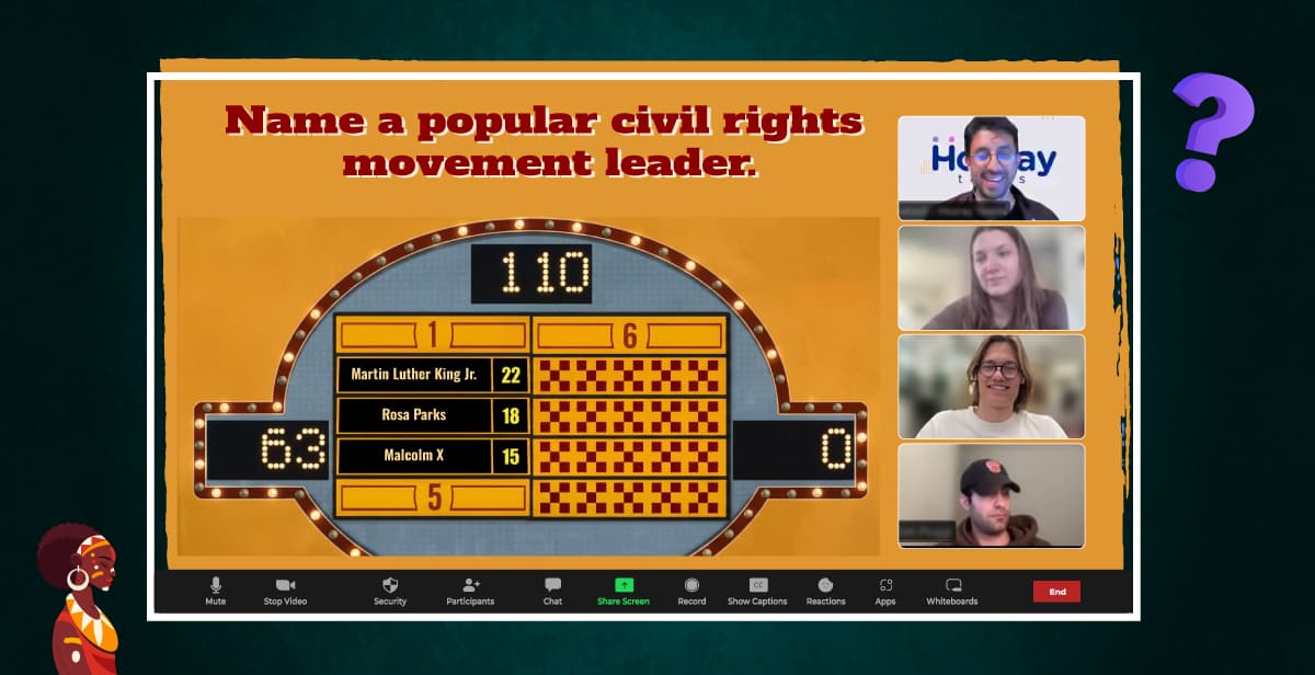 Virtual Juneteenth Coworker Feud – Community Favorites Only!