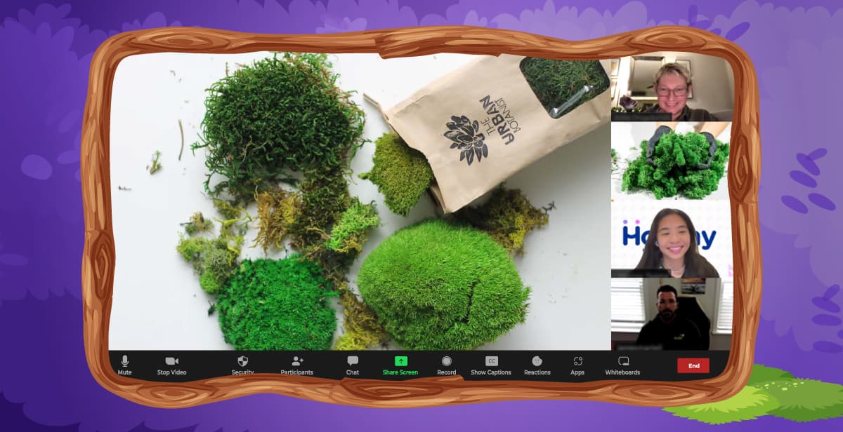 Virtual Moss Frame Making Workshop