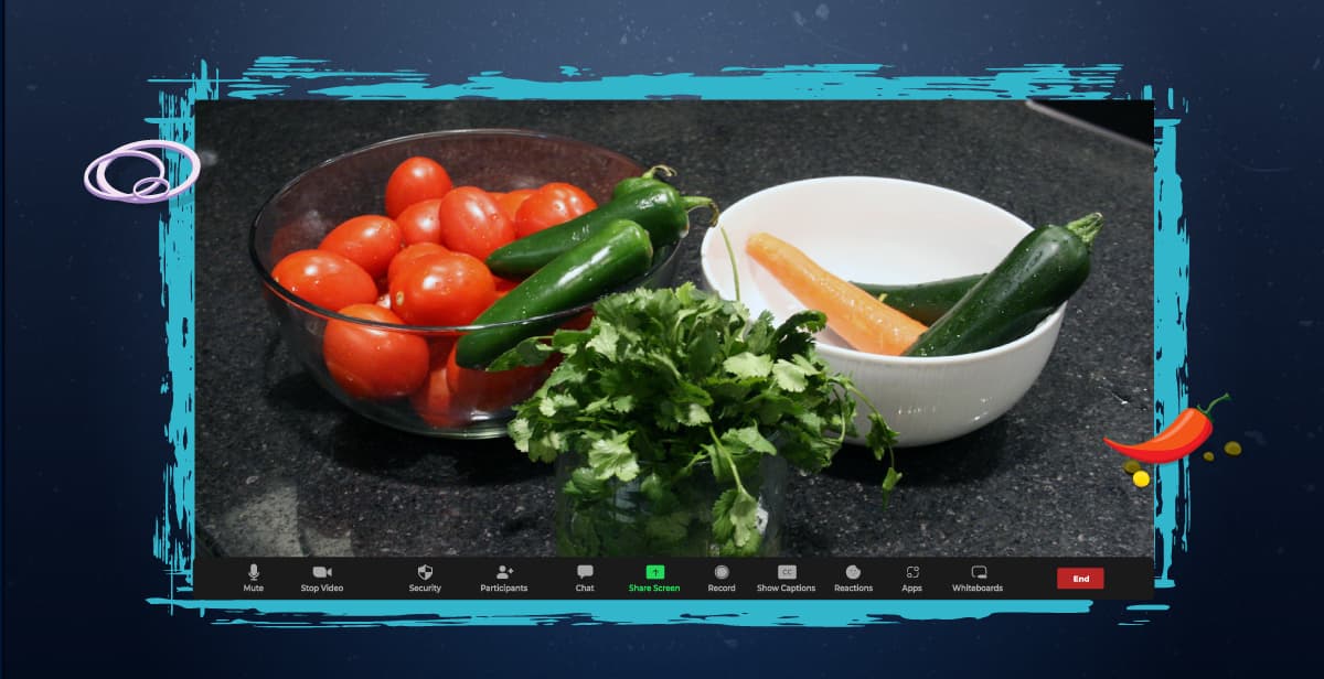 Virtual Salsa Making Class
