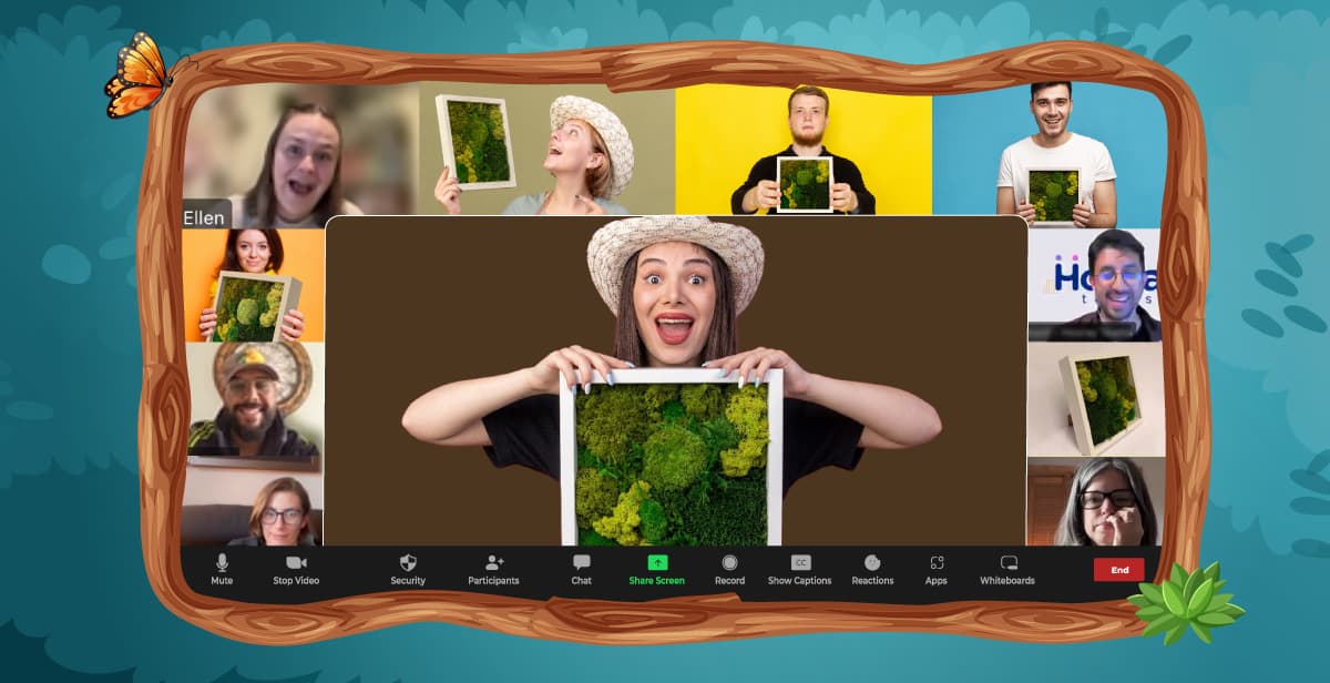 Virtual Moss Frame Making Workshop