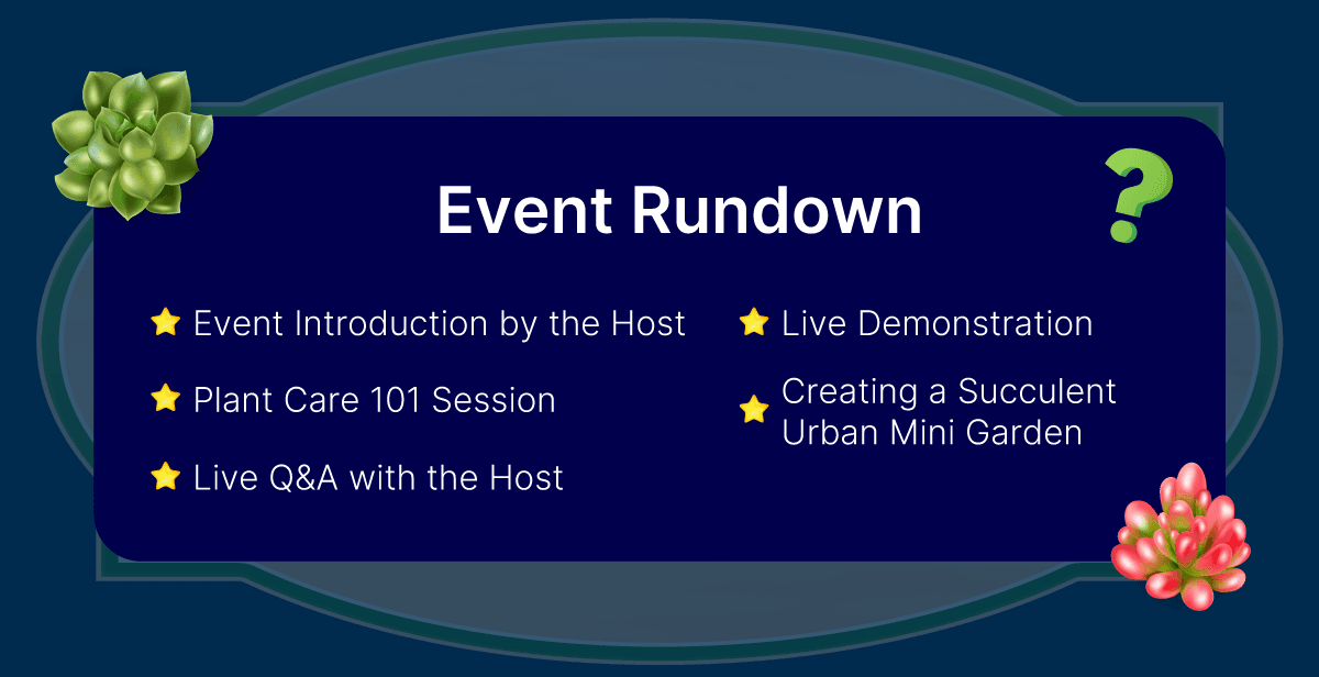 Virtual Plant Guru Wellness Workshop