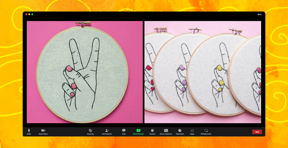 Virtual Mini Embroidery Hoop Art Workshop