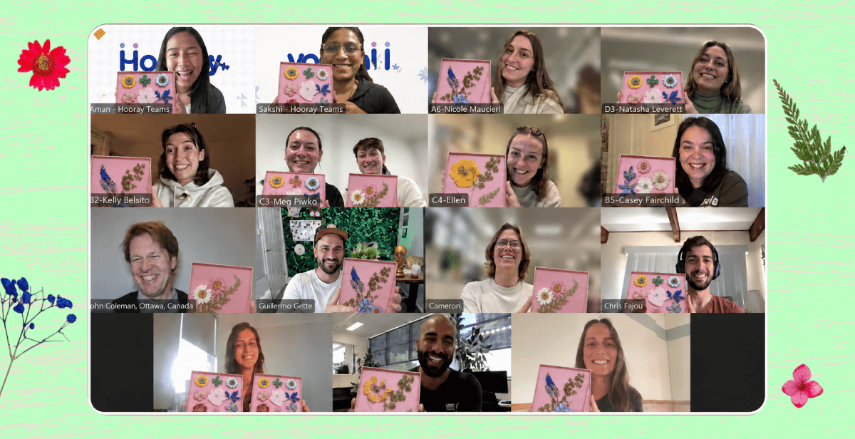 Virtual Pressed Flower Coasters Workshop