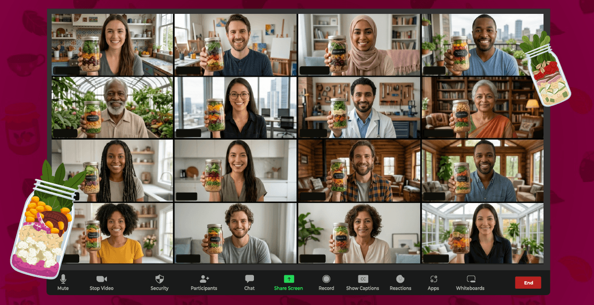 Virtual Make-Ahead Mason Jar Salads Class