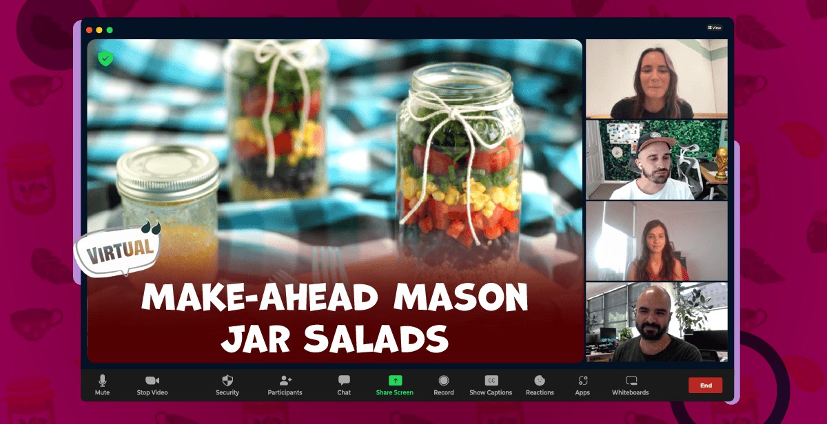 Virtual Make-Ahead Mason Jar Salads Class