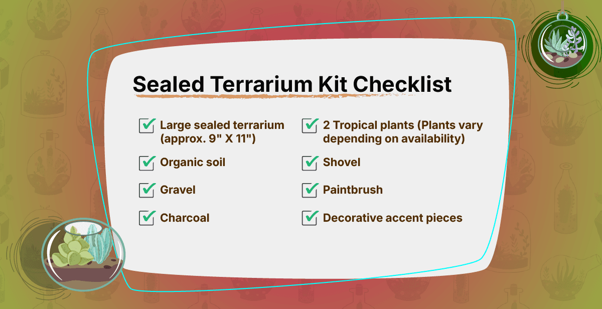 Virtual Sealed Terrarium Workshop