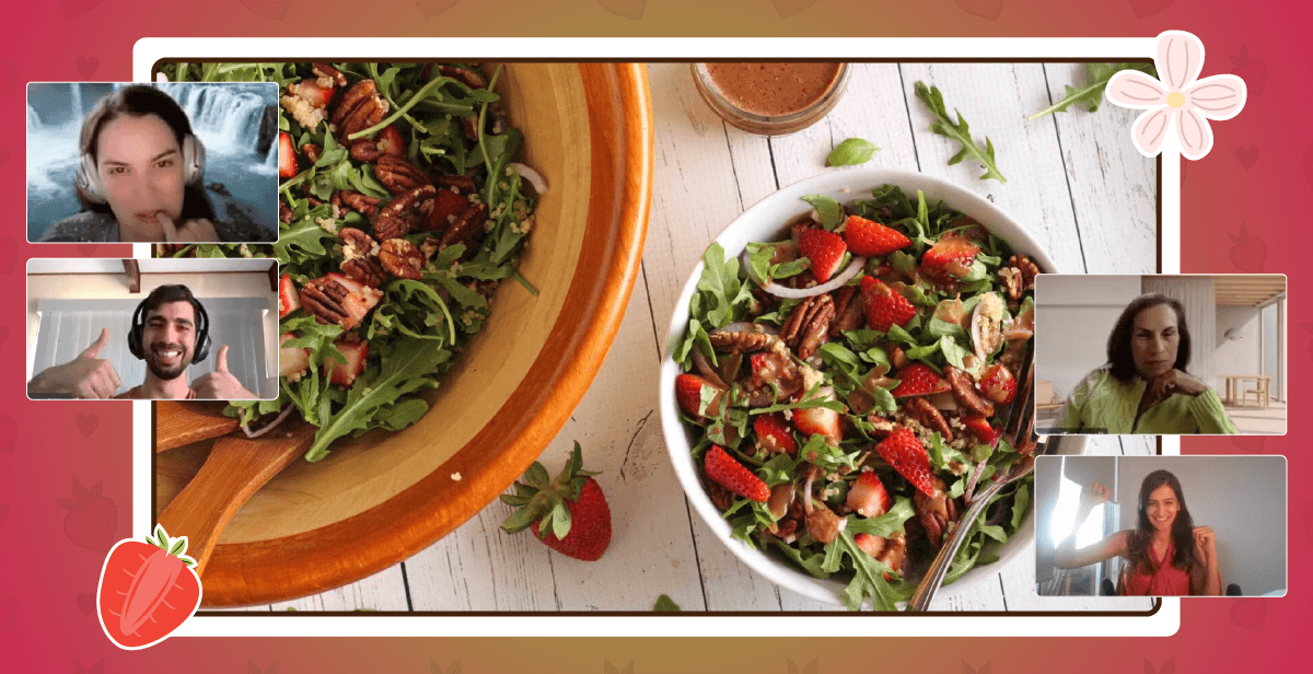 Virtual Strawberry Recipes Cooking Class (Savory & Sweet)