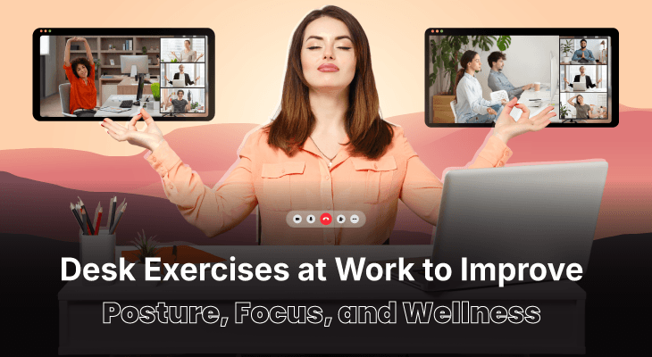 15 Best Desk Exercises at Work to Improve Posture, Focus, and Wellness