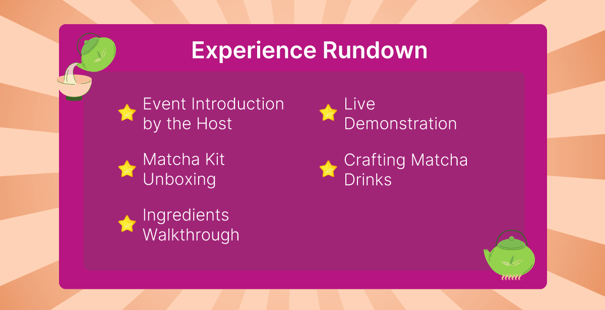 Virtual Matcha Making Class