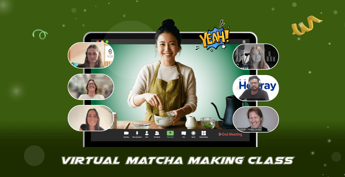 Virtual Matcha Making Class