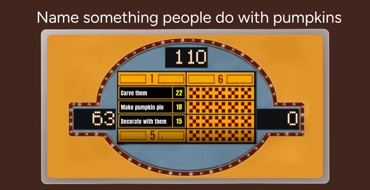 Virtual Fall Coworker Feud