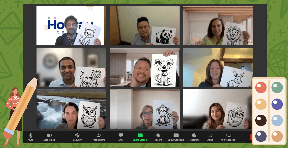 Virtual Caricature Drawing